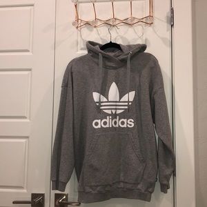 Light Gray Adidas Hoodie